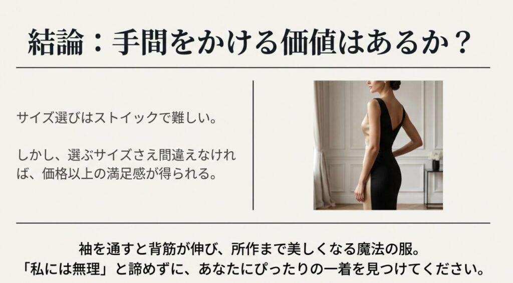 JENNEを選ぶ価値とメリットの結論