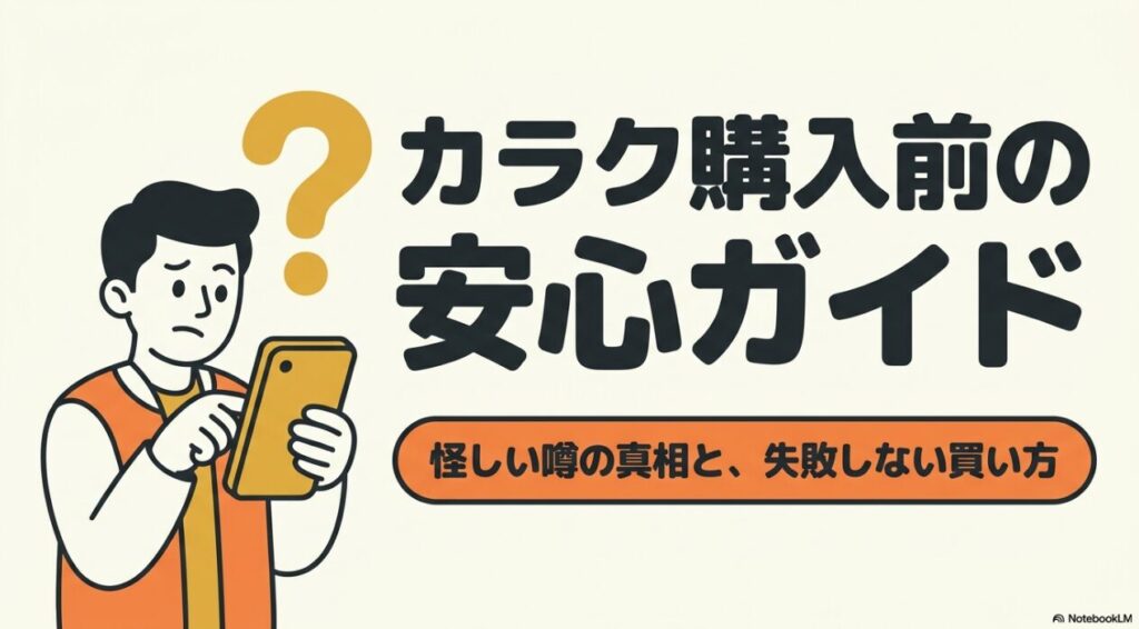 Karakubuyでの買い物を失敗しないための事前確認ポイント