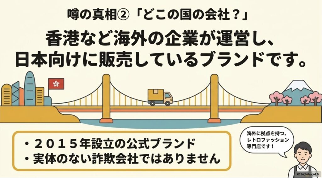 実体のない詐欺会社ではなく海外拠点を持つ専門店の解説
