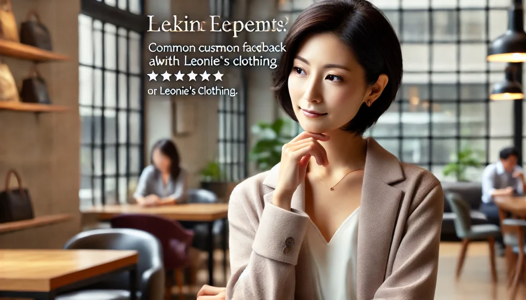 Leonieの服の口コミに関するよくある疑問