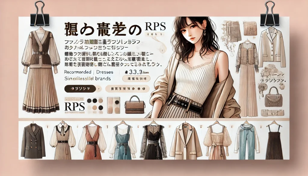 rpsの服の評判：おすすめ商品と似たブランドを紹介