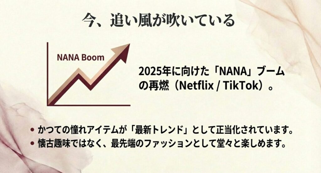 懐古趣味ではなく最先端トレンドとして再注目されるヴィヴィアンの解説