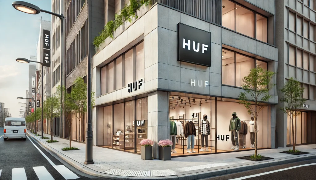 HUF 実店舗情報