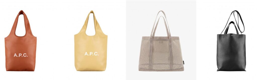 A.P.C（アーペーセー）のトートバッグがなぜ人気？理由の詳細を紹介