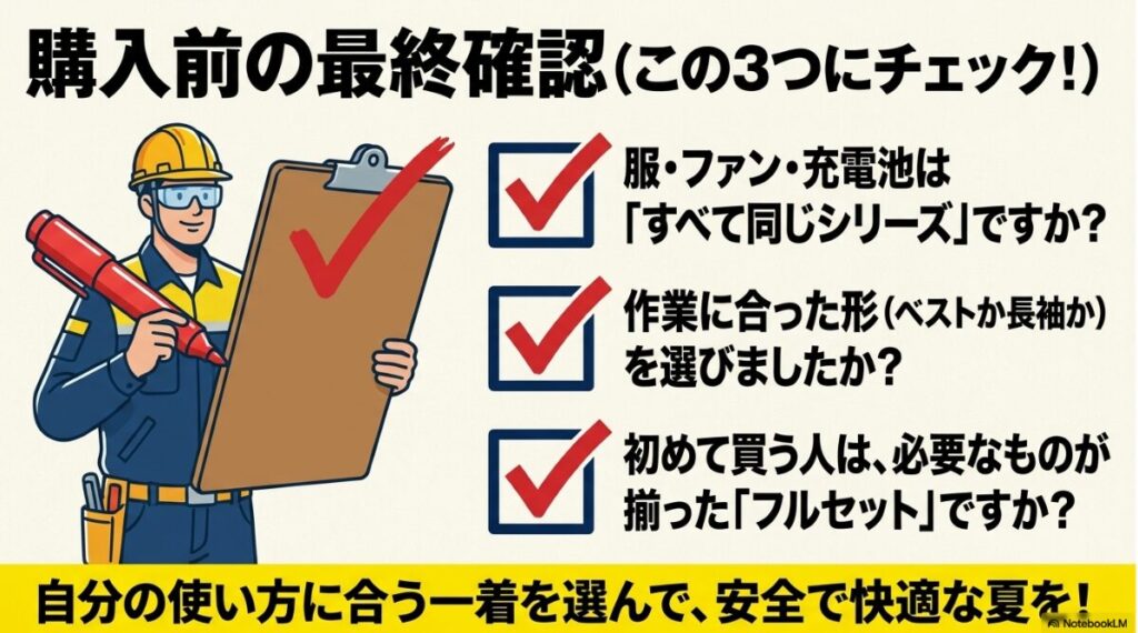 シリーズの統一や作業に適した形状かどうかの最終確認
