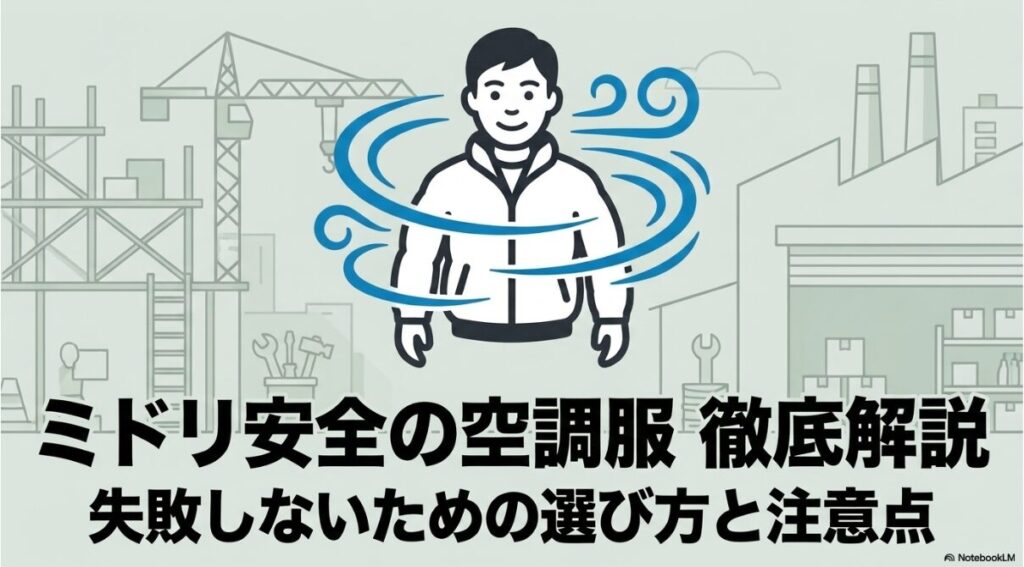 失敗しないための空調服購入マニュアル