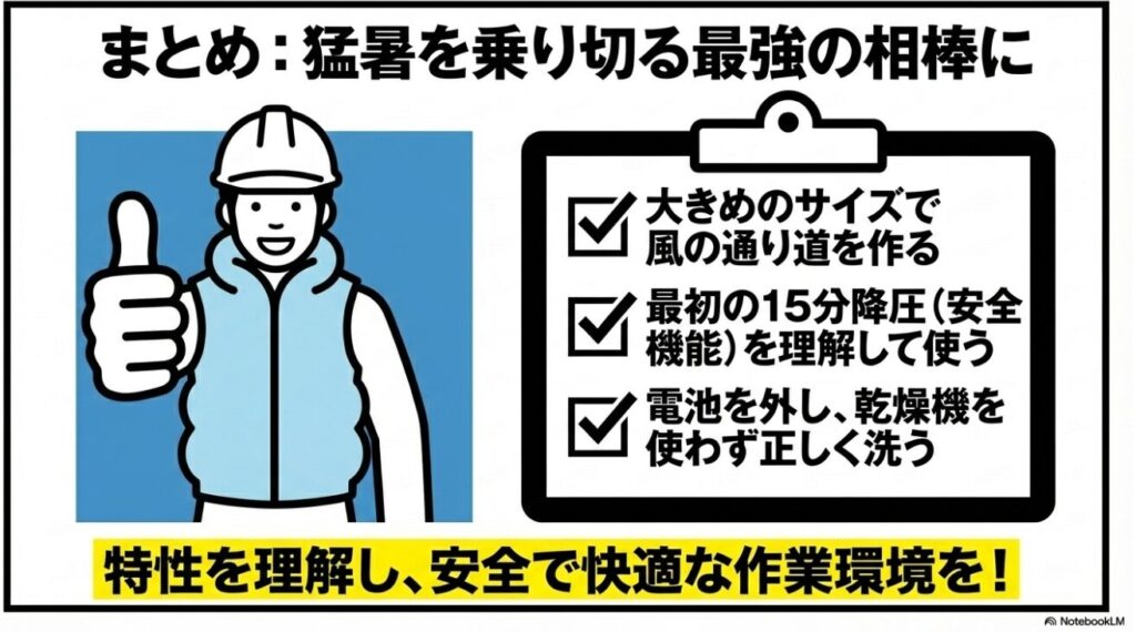 特性を理解し安全で快適な作業環境を作る方法