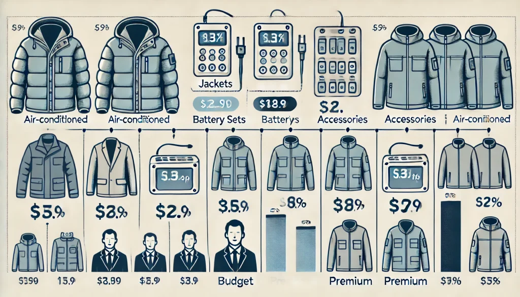 HOOH 空調服 価格帯の目安