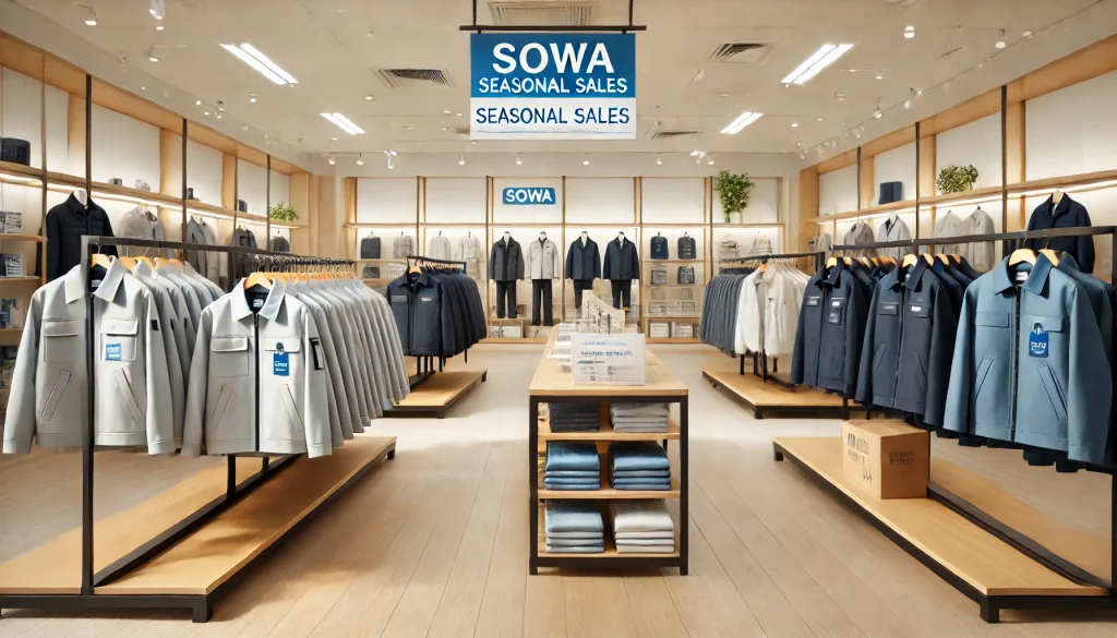 SOWA 空調服 実店舗情報と在庫確認のコツ