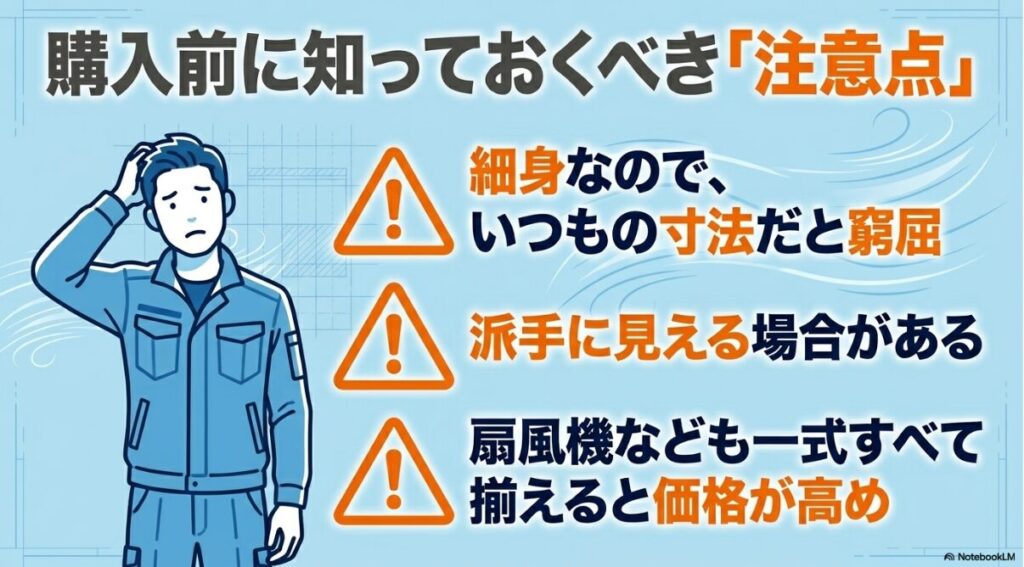 事前に知っておくべき留意事項