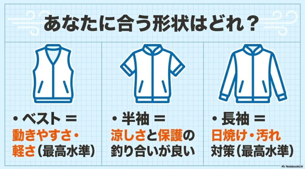 軽さや保護性能で選ぶ3つのスタイル