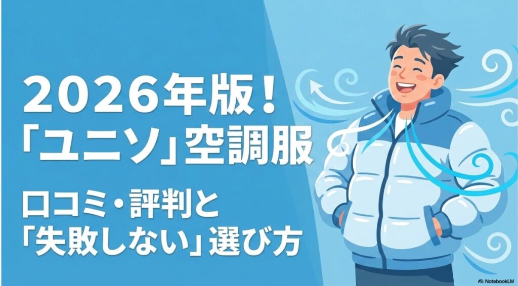 読者の疑問を解決するユニソ製空調服の評判と購入ガイド