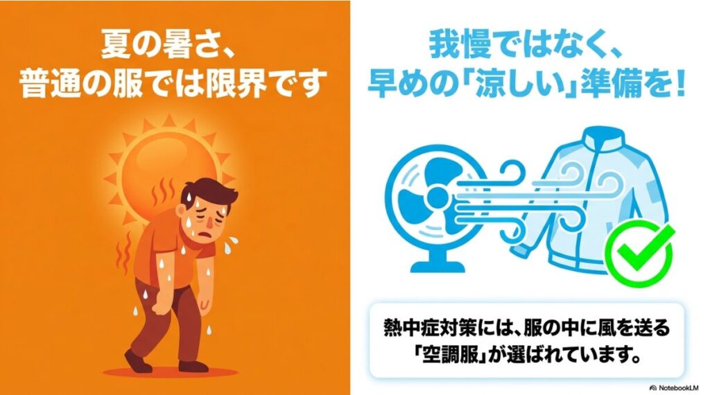 夏の暑さから身を守るための涼しい準備と熱中症予防