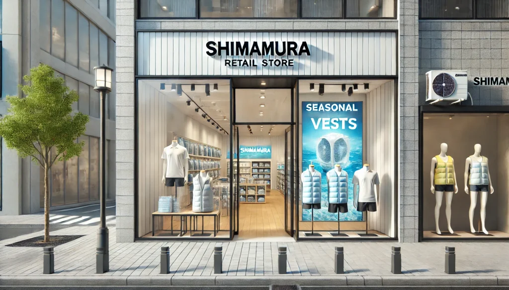 しまむら 空調服 取り扱いのある店舗情報
