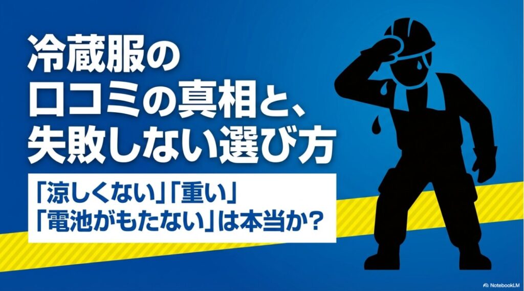 冷蔵服の口コミの真相と失敗しない選び方を解説するタイトル画像