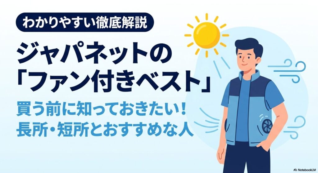 空調服の購入前に確認すべき特徴とおすすめな人のまとめ