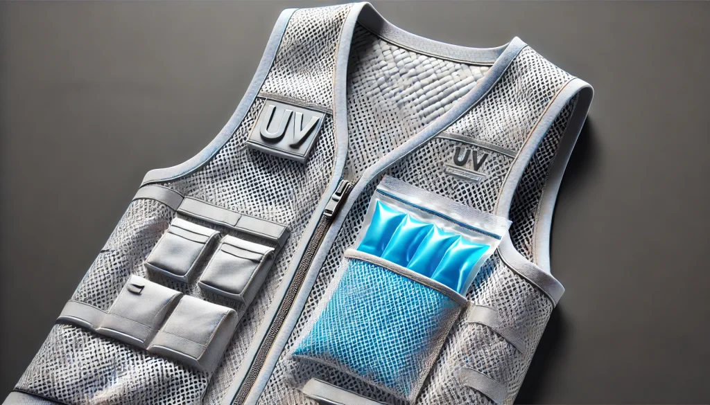 ジャパネット 空調服 UVカットや保冷剤ポケットなど便利な機能