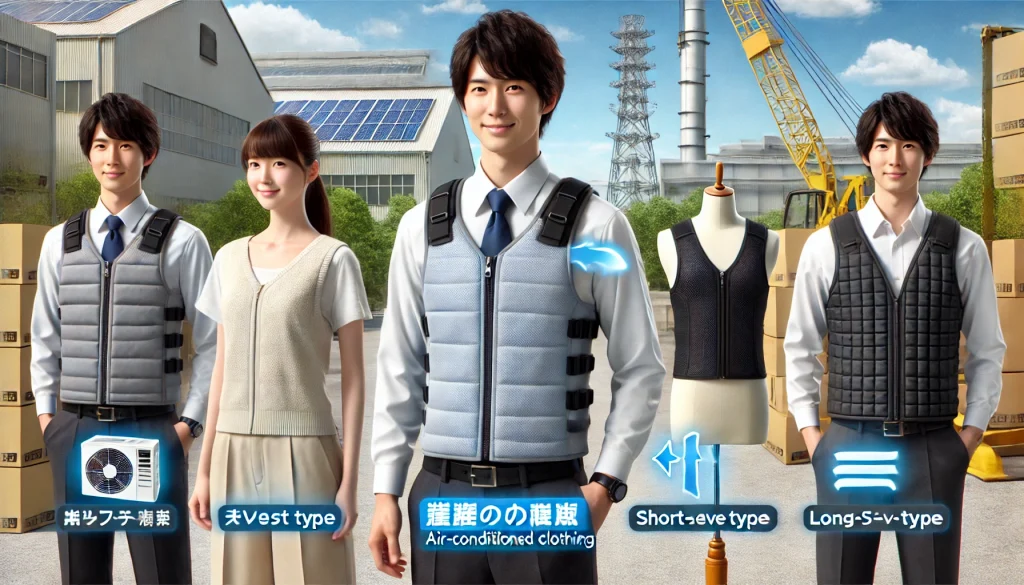 空調服は長袖・半袖・ベストタイプのどれが涼しいのか徹底比較