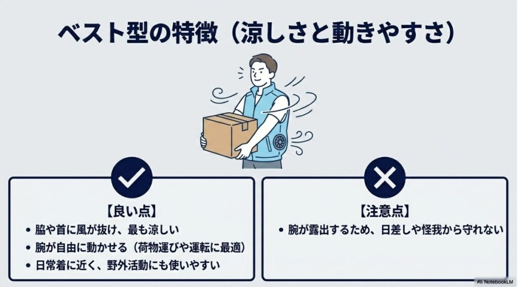 腕の保護力がない弱点と日常使いしやすい利点の比較