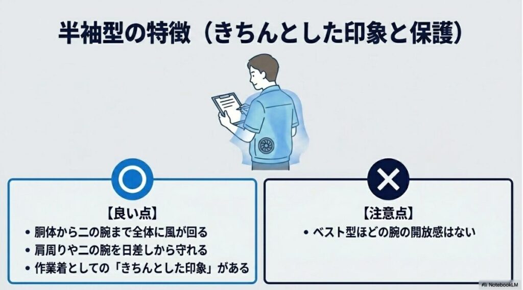 風の回り方や開放感におけるベストとの違いの検証
