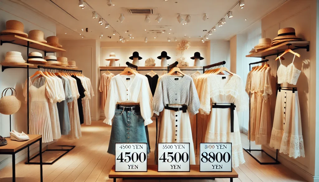 SPIGA 服 価格帯を調査