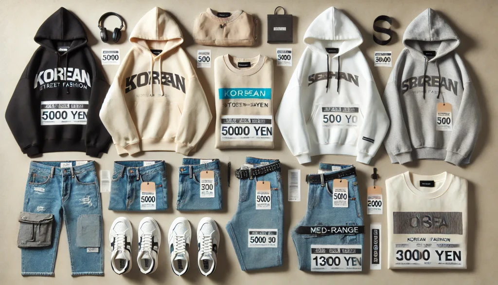 Elev 服 主な価格帯