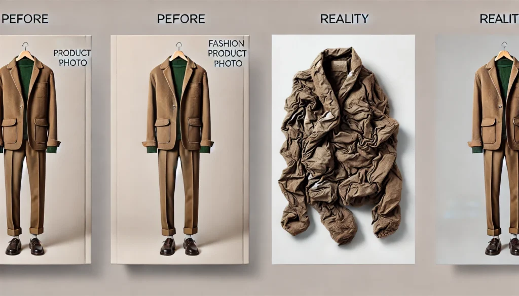 GRL 写真と違う?色味と素材のギャップ