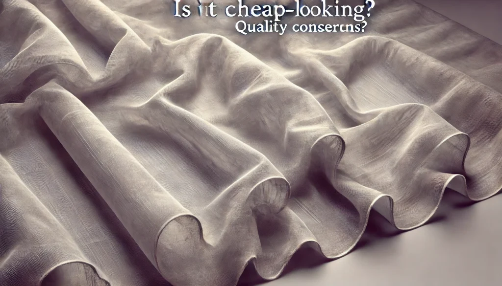 Sibra 服 安っぽい?品質の懸念