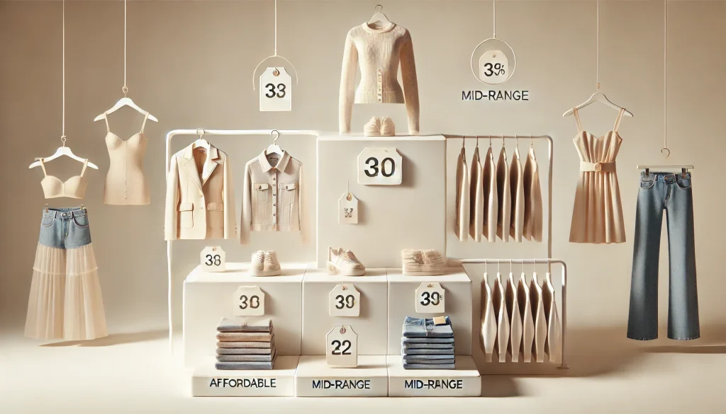 USG 服 商品の価格帯