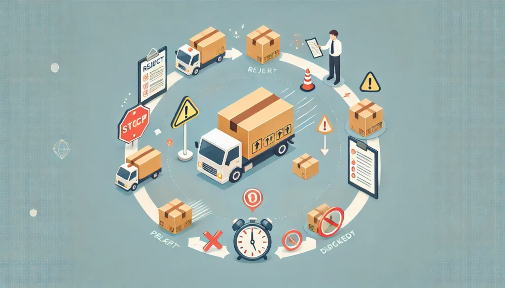 nairo 服 届かない場合の受取拒否リスク