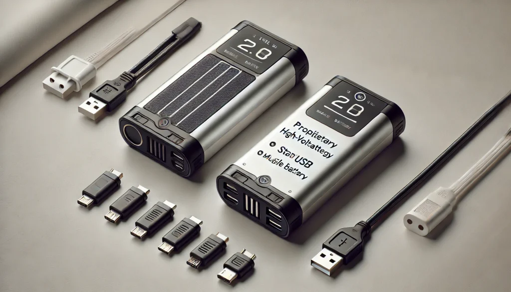 電熱ベスト 専用と汎用で異なるバッテリーの互換性