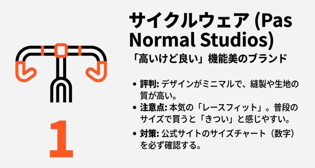 パスノーマルスタジオの特徴とタイトなサイズ感への対策の解説