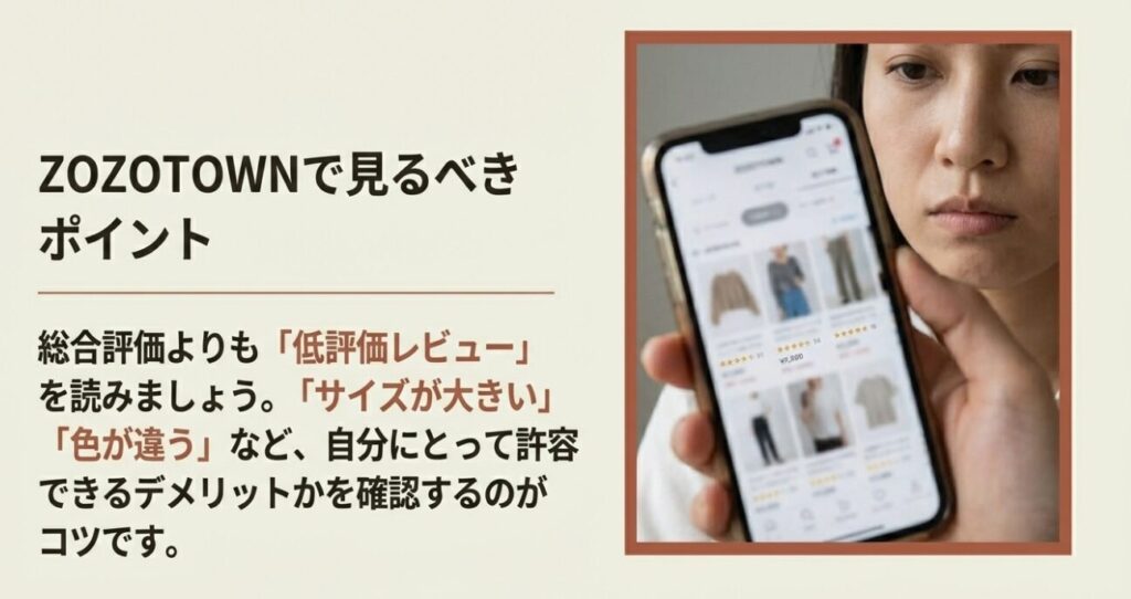 低評価レビューを確認して許容できるデメリットか判断するコツ