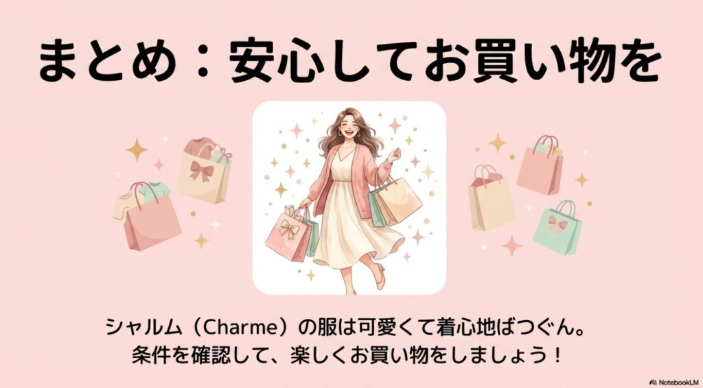 購入した服やバッグをたくさん持って喜ぶ女性のイラスト