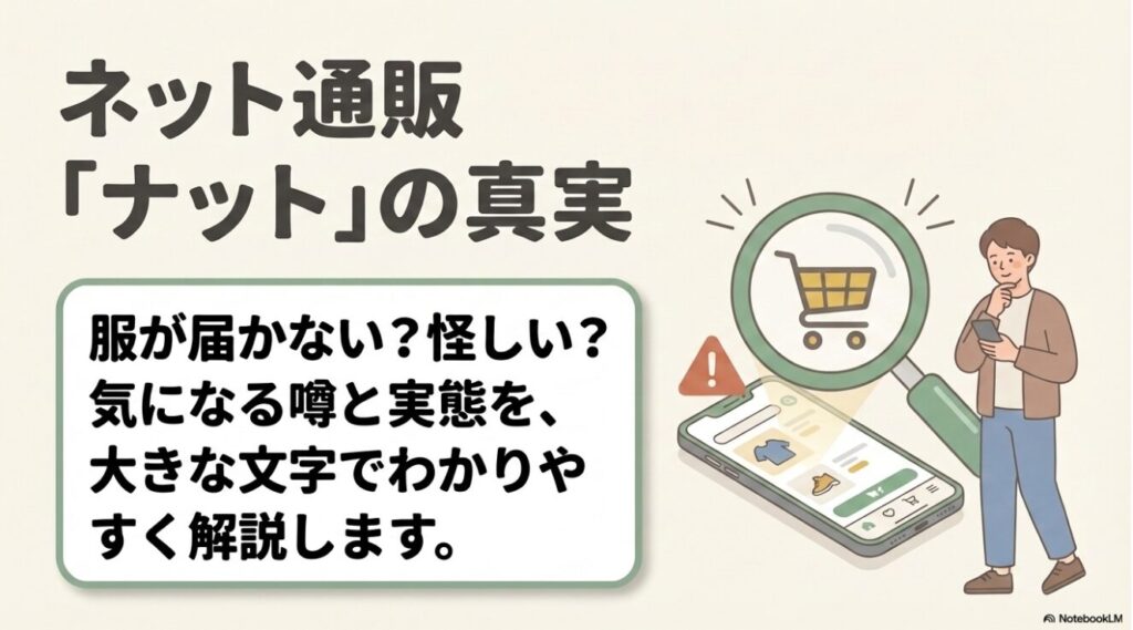 ネット通販ナットの服が届かない噂や実態についての解説