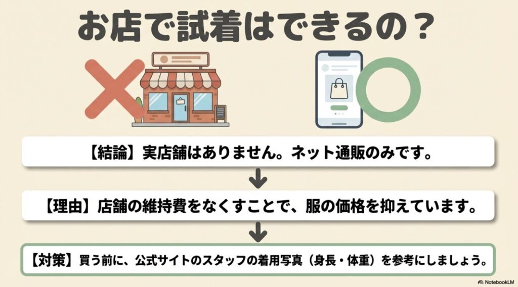 実店舗がなくネット通販のみである理由と対策