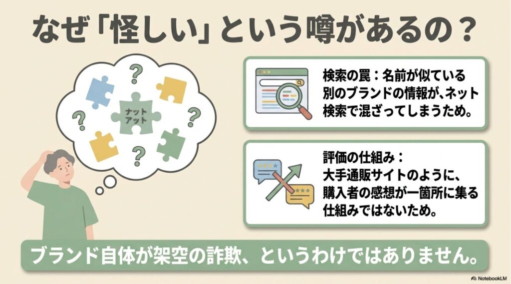 検索の罠や評価の仕組みなど怪しいと言われる原因