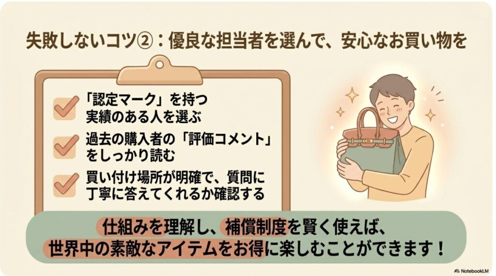 認定マークや評価コメントを活用して安心できる取引相手を見つけるコツ