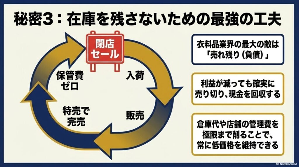 売れ残りを防ぎ保管費をゼロにする販売サイクルの図解