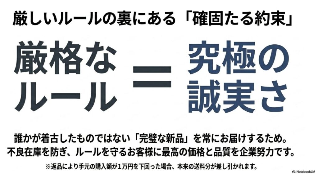 完璧な新品を提供するための誠実な品質管理システム