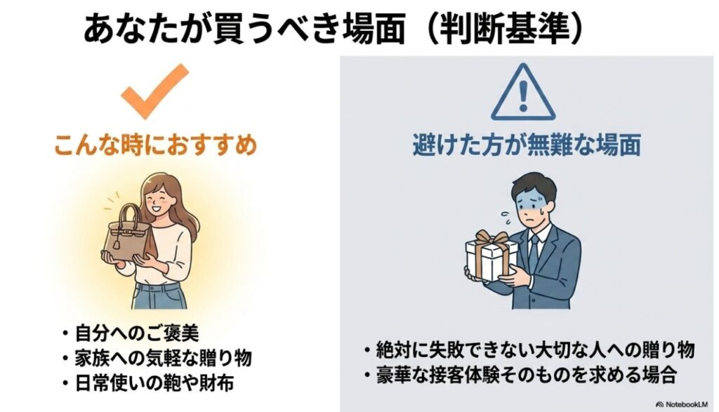 自分へのご褒美など並行輸入店を利用すべきおすすめの場面