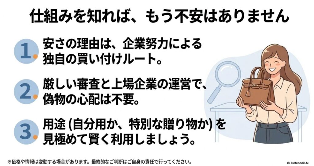 用途を見極めて賢く利用するための最終的なチェックポイント