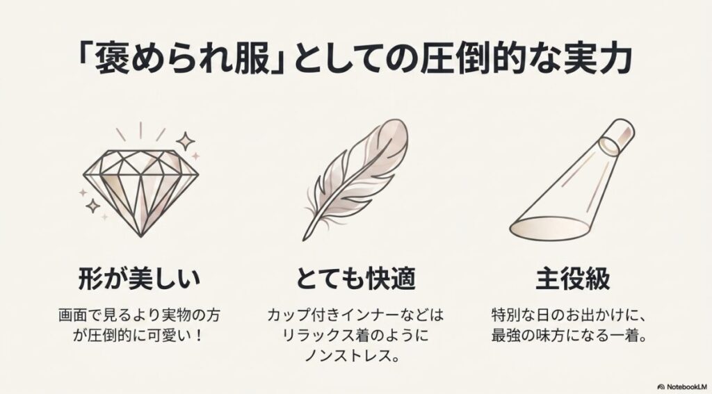 美しい形と快適さを兼ね備えたシーニュの魅力