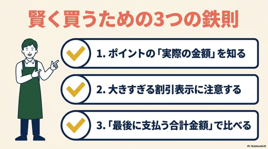 購入前に確認すべき3つの重要なポイント