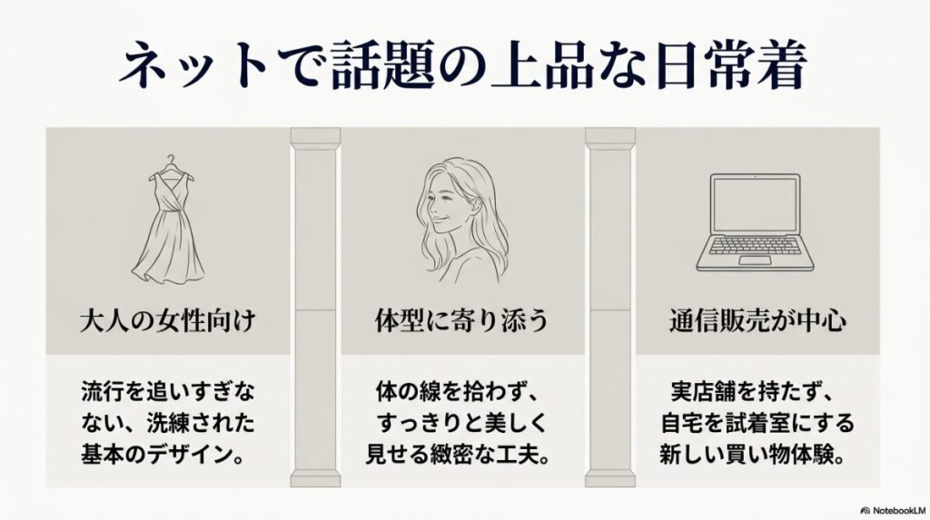 トレンドに流されない美しいシルエットが特徴のソージュの基本情報