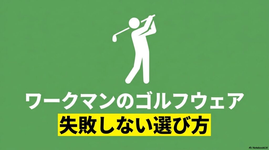 コースで使えるワークマンゴルフウェアの選び方ガイド
