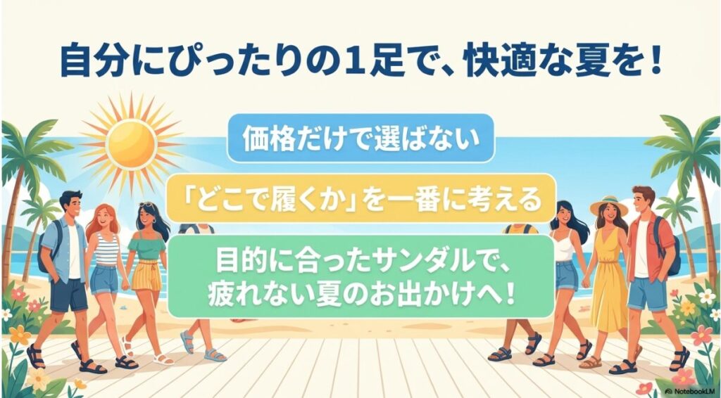 自分の用途に最適な一足を見つけるための総括