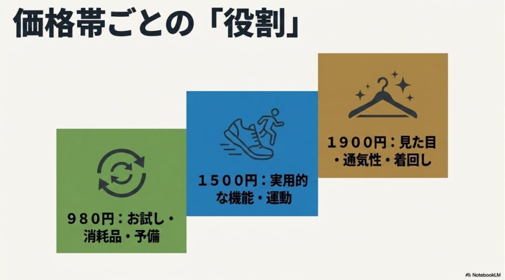 価格ごとの適した使い方と機能性の違い