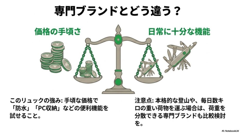 価格の手頃さと機能性を他社製品と比較