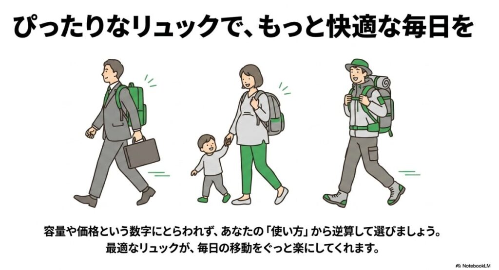 使い方に合ったバッグで毎日の移動を楽にするコツ